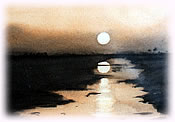 (alt Nr. 40) Sonnenuntergang